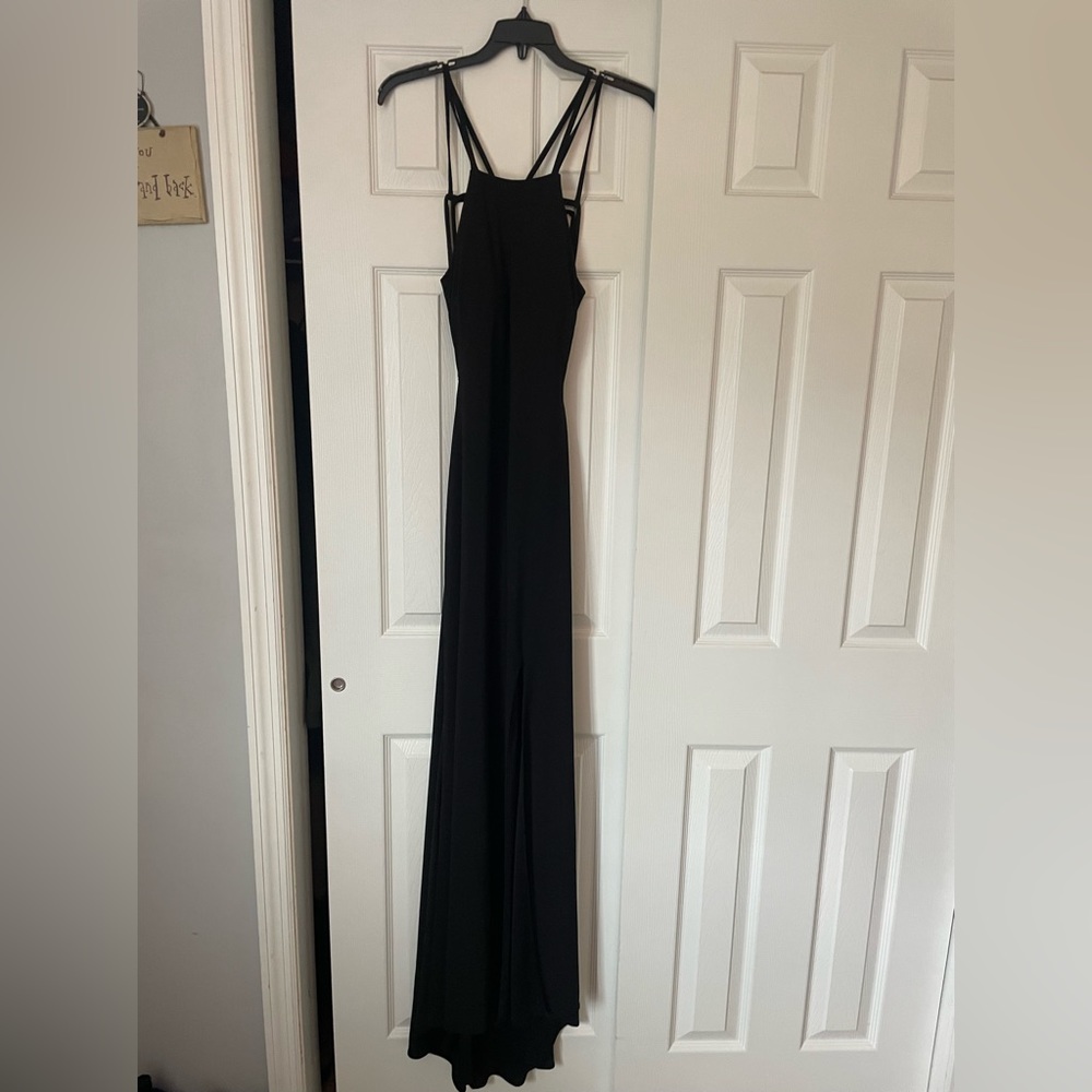 black long formal dress